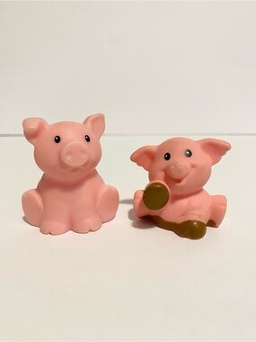 Little People Farm Pink Pig Mud Animal Lot Figure Zoo Toy Fisher Price 4/$20 🛑